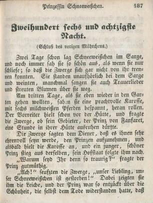 Zweihundert sechs und achtzigste Nacht