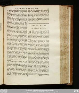 Chapitre XX. Des Ministres de l'Eglise.