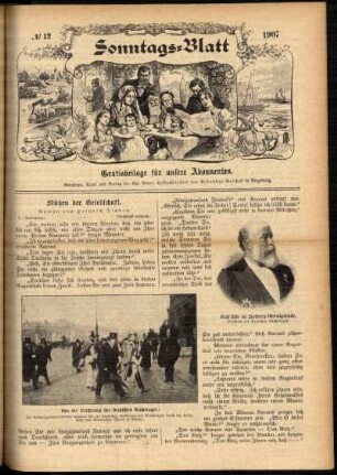 Ausgabe vom Sonntag, den 24. März 1907.