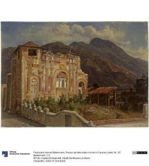 Ruinen der Mercedes-Kirche in Caracas