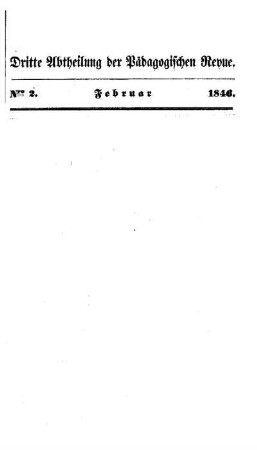 Bd. 14, Abt. 3, H. 2: Heft Bd. 14, Abt. 3, H. 2