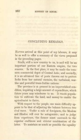 Concluding remarks