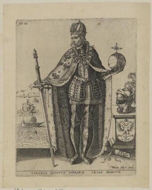 Bildnis des Carolvs Qvintvs Imperator Caesar Avgustvs