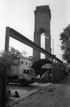 Eberswalde-Finow : In Eberswalde-Finow, Wasserturm der Messingwrk-Siedlung