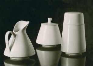 Sahnekanne, Zuckerdose und Dose von Trude Petri-Raben
