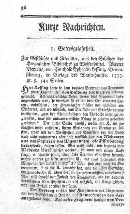 Zur Geschichte und Litteratur. Beitr.4.