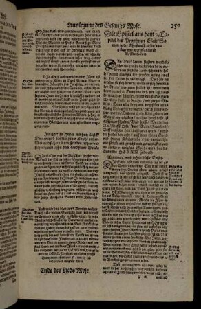 Die Epistel aus dem 9. Capitel des Propheten Esaie [...]