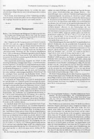 826-827 [Rezension] Dus, Jan, Israelitische Vorfahren - Vasallen palästinischer Stadtstaaten?