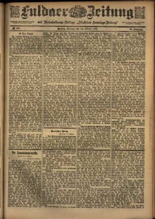 Ausgabe vom Montag, den 14. Oktober 1901.