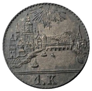 Fundmünze, Kreuzer, 1815 - 1866