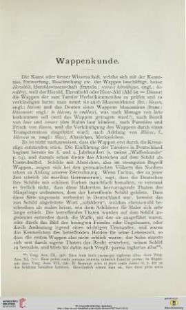 Wappenkunde