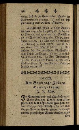 DLXXXI. Am Sonntage Judica. Evangelium.