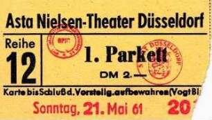 Asta Nielsen-Theater Düsseldorf