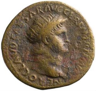 Münze, Dupondius, 63 - 68