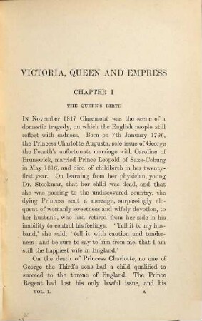 Victoria Queen and Empress : With 2 Portraits, 1