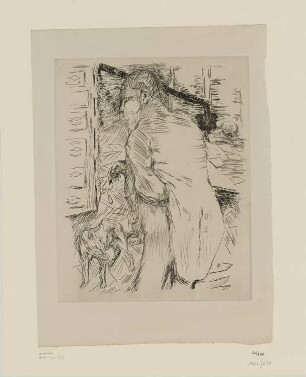 Herr im Gehrock, aus: Octave Mirbeau, "Dingo", Paris 1924