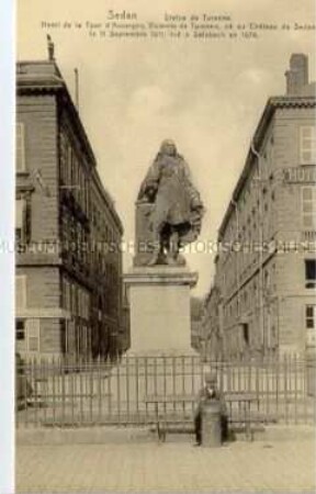 Statue des Grafen von Turenne in Sedan