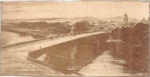 Fischer, Theodor; Jena; Camsdorfer Brücke - Perspektive