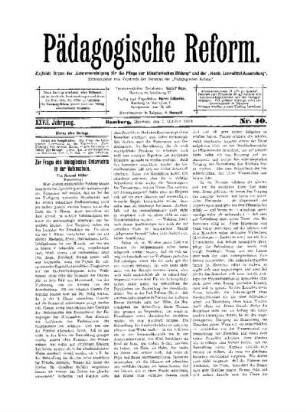 Zur Frage des biologischen Unterrichts in der Volksschule : (Fortsetzung) ; (Schluß folgt)