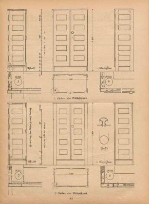 Kleider- oder Wäscheschrank