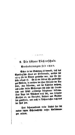 Die höhere Töchterschule