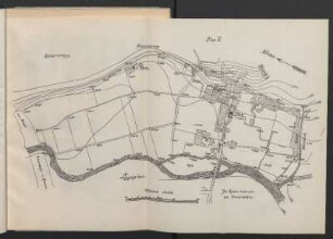 Plan II. Höhenkarte des östlich von der Fulda liegenden Thalgeländes zwischen dem Waidesbach und dem Damm der Eisenbahn Fulda-Giessen.