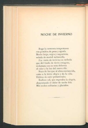 Noche de invierno