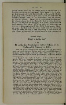 Achtes Kapitel. Geschichte der deutschen Hanse