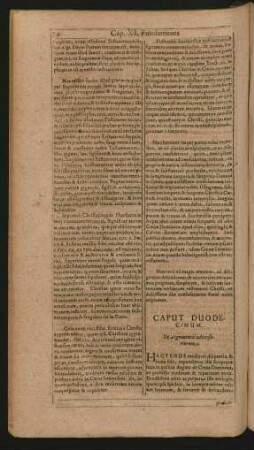 Caput Duodecimum. De Argumentis adversariorum.