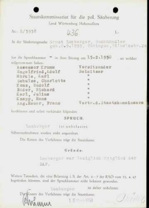 Lemberger, Ernst