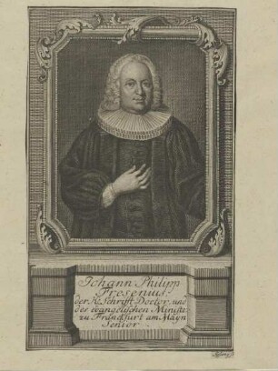 Bildnis des Johann Philipp Fresenius