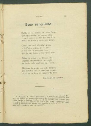 Beso sangriento