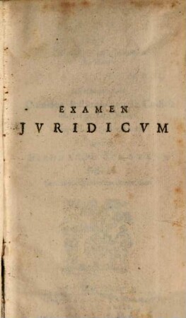 Examen iuridicum