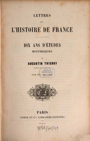 Oeuvres complètes, 3