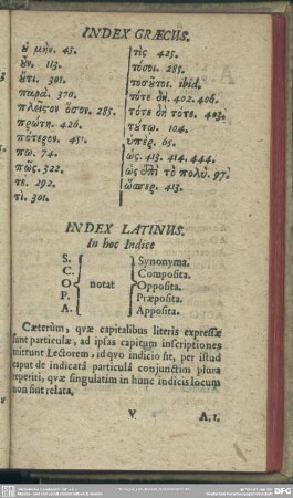 Index Latinus