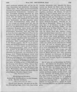 Schnaase, C.: Geschichte der bildenden Künste. Bd. 2. Griechen und Römer. Düsseldorf: Buddeus 1843 (Beschluss von Nr. 316)