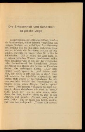 Erhabenheit und Schönheit