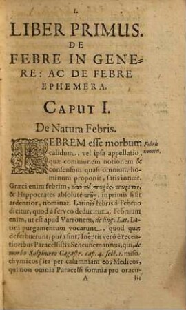 De Febribus Libri IV
