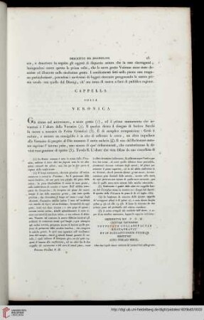 Cappella della Veronica