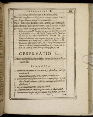 Observatio LI. - Observatio LVI.