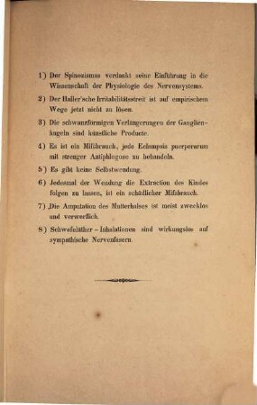 Thesen, welche Samst. d. 27. Nov. 1847 ... Behufs der Erlangung der venia docendi an der Ludwigs-Universität zu Gießen öff. vertheidigen will Franz M. Kilian