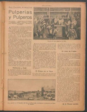 Pulperías y pulperos : Del pasado argentino