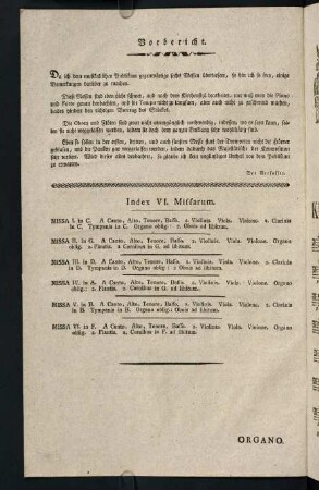 Index VI. Missarum.
