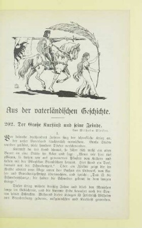 Aus der vaterländischen Geschichte