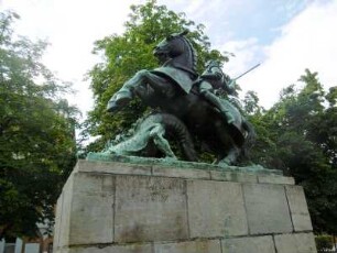 Panzerreiter (seit 1945 Umdeutung als Georgsdenkmal), Eisenach