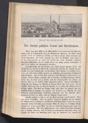 Der Kampf zwischen Islam und Christentum