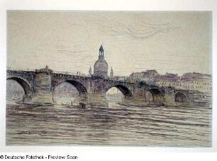 Augustusbrücke mit Frauenkirche