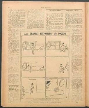 Las grandes historietas de Soglow [Cómic] : La curiosa transformación del perro