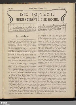 Nr. 11, 1. März 1909