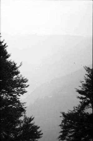 Schauinsland: Feldberg mit Schnee; vom Schauinsland aus
